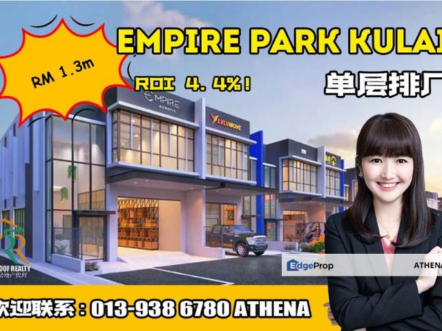 Warehouse for sale in Kulai, Johor