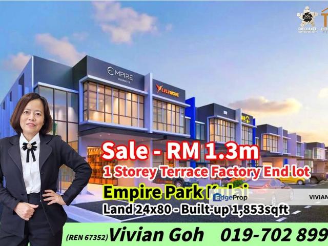 Warehouse for sale in Kulai, Johor