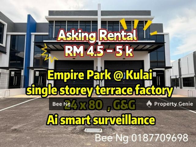 Warehouse for rent in Kulai, Johor