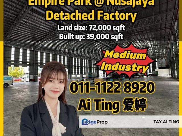 Warehouse for sale in Bukit Ledang, Johor