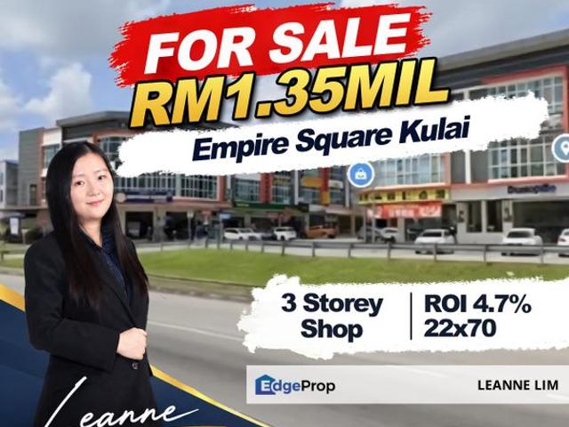 Shop for sale in Taman Kota Kulai, Kulai