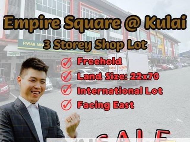 Shop for sale in Taman Kota Kulai, Kulai