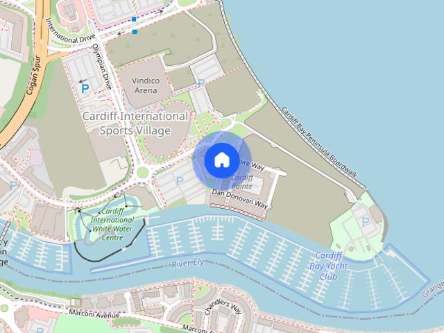 Apartment for rent in Cardiff International Sports Village, Falcon Lodge
