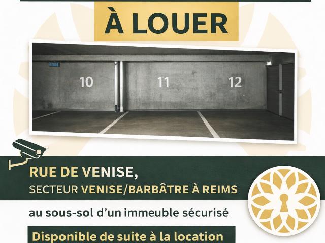 Garage location à Reims