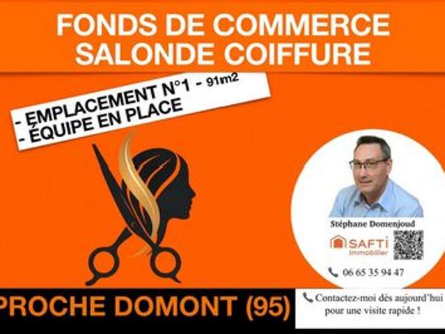 Local Commercial vente à Sarcelles, Domont
