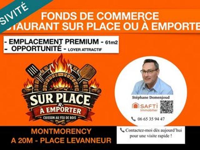 Local Commercial vente à France métropolitaine, Montmorency