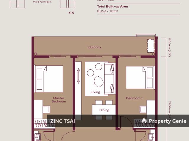 Serviced Residence for rent in Petaling, Damansara Damai
