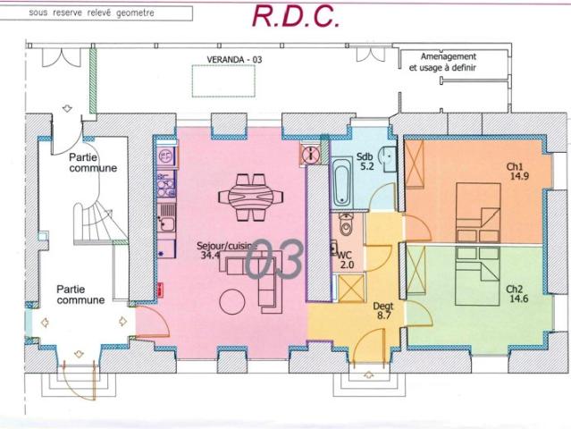 Appartement vente à Palaiseau, Breuillet