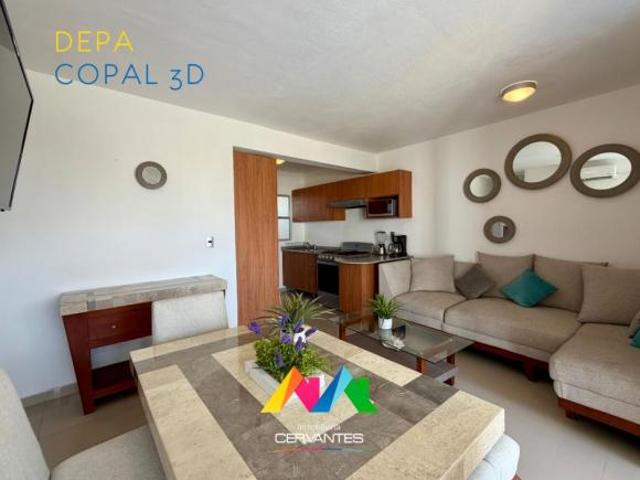 En venta departamento amueblado con jacuzzi
