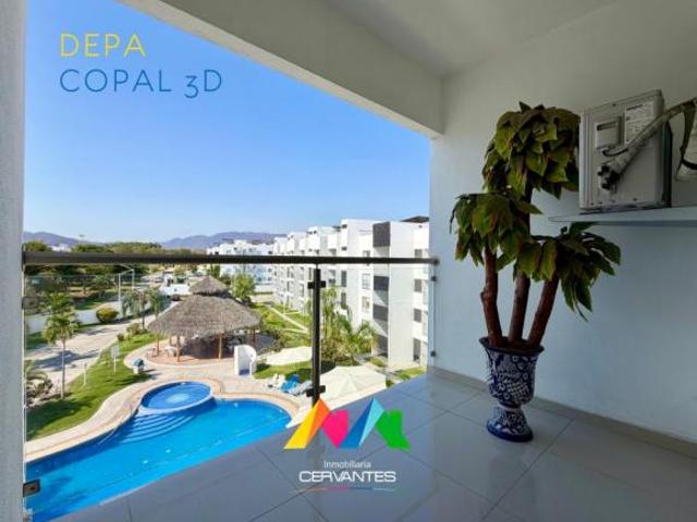 En venta departamento amueblado con jacuzzi