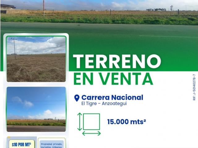 Terreno en venta en Municipio Bermúdez, Sucre