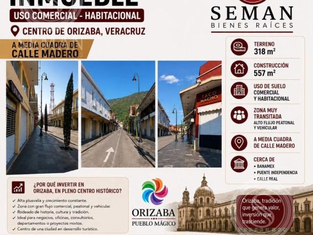 Local Comercial en venta en Orizaba, Veracruz