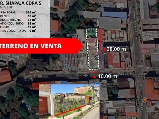 En Venta: Terreno Urbano En Jr. Shapaja Tarapoto