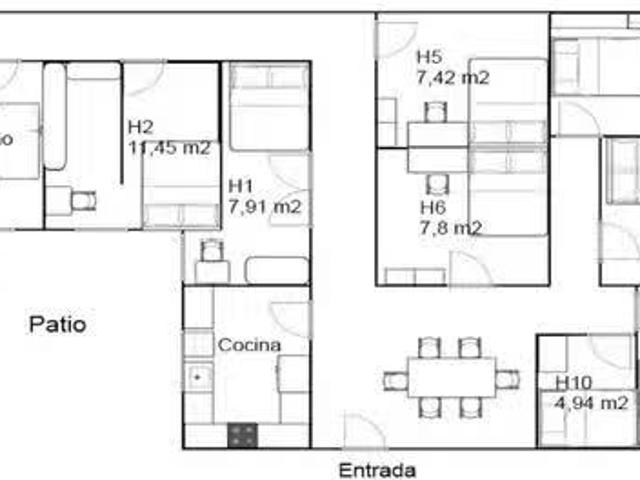 Casa en alquiler en Centro, Madrid