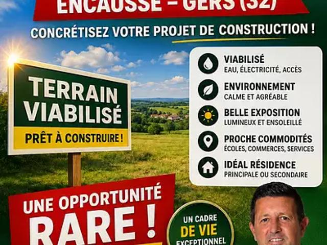 Terrain vente à Condom, Encausse