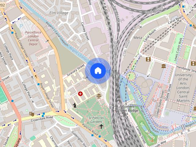 Apartment for rent in Saint Pancras, Greater London