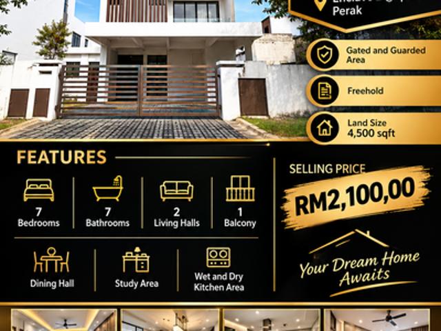 House for sale in Kampung Kuchai, Majlis Bandaraya Ipoh