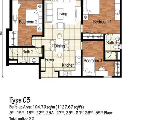 Serviced Residence for rent in Petaling, Damansara Damai