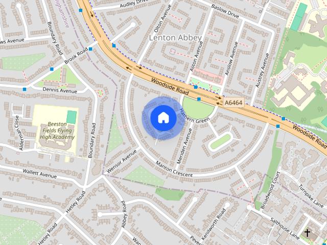 House for rent in Lenton Abbey, Haddon