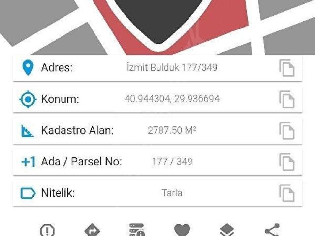 İzmit, Kocaeli içerisinde satılık Arsa