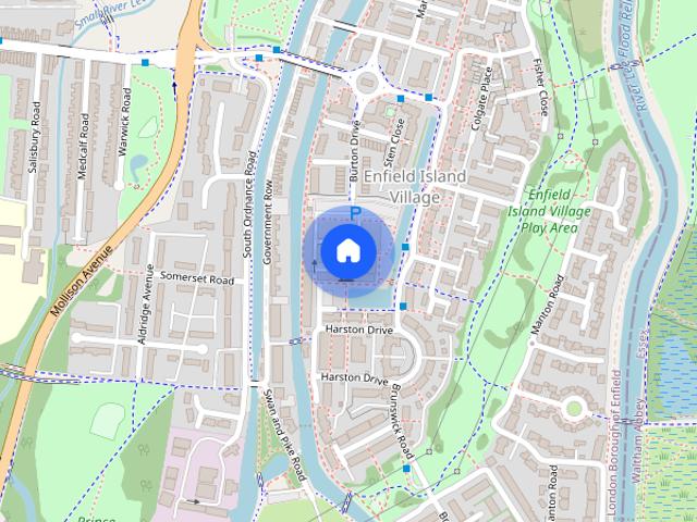Apartment for rent in Enfield Island Village, Greater London