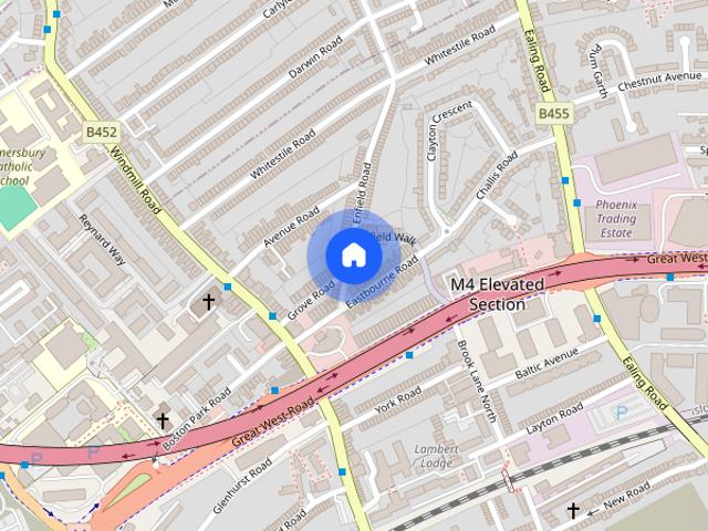 Apartment for rent in London Borough of Hounslow, Greater London