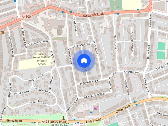 House for rent in Copsewood, West Midlands