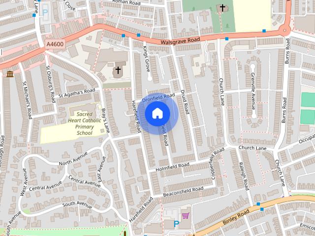 House for rent in Copsewood, West Midlands