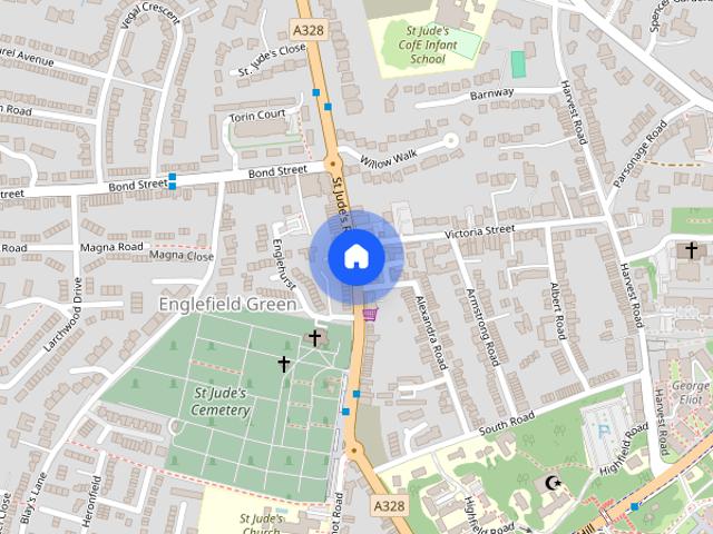 House for rent in Row Town, Surrey