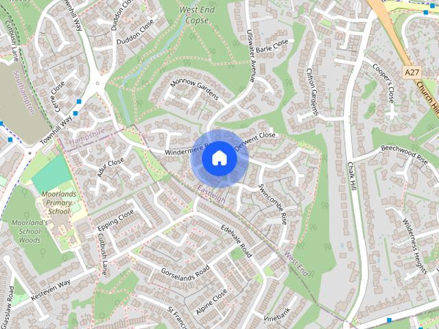 House for rent in Chartwell Green, Eastleigh