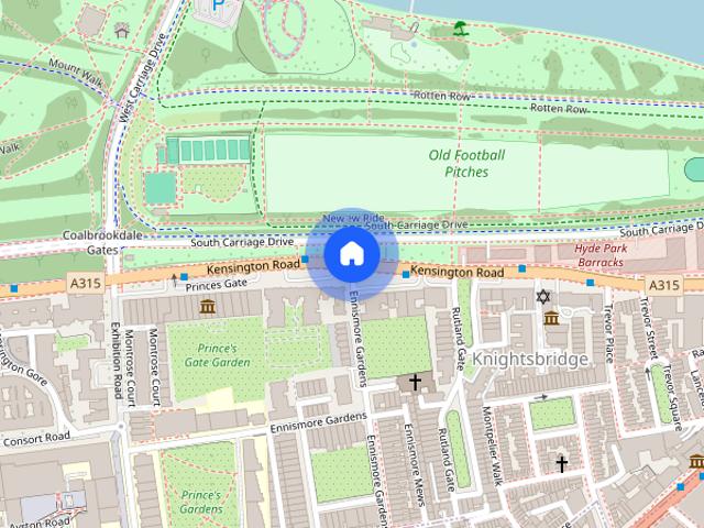Apartment for rent in Brompton, Greater London