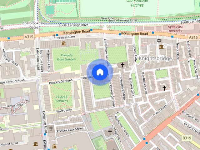 Apartment for rent in Knightsbridge, Greater London