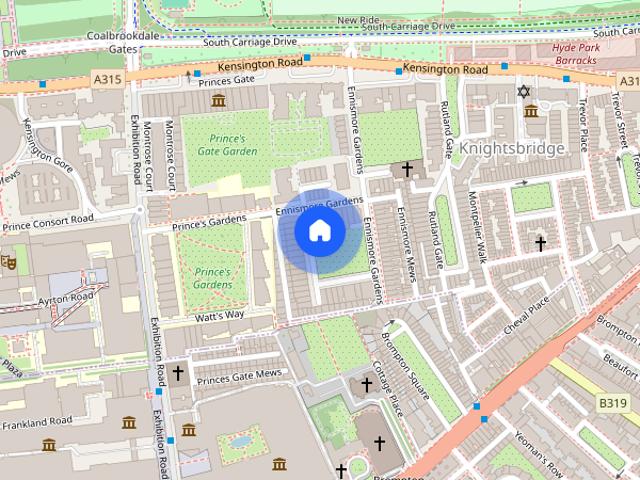 Apartment for rent in Knightsbridge, Greater London