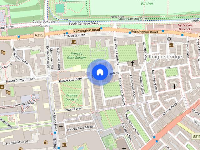 Apartment for rent in Knightsbridge, Greater London