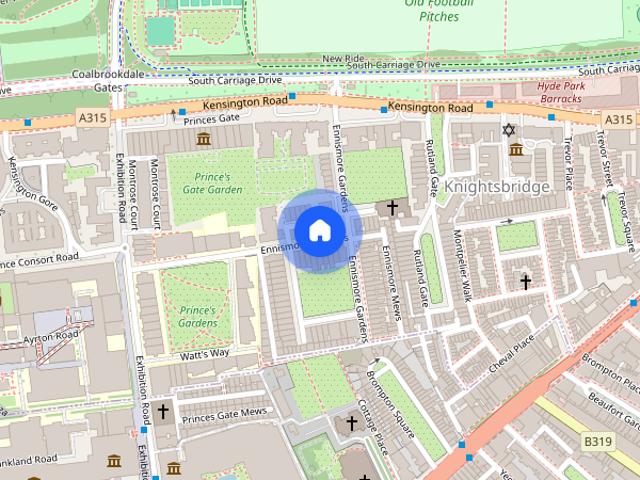 Apartment for rent in Knightsbridge, Greater London