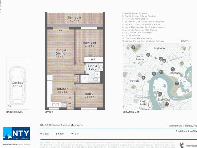 Apartment for sale in Maylands, Western Australia