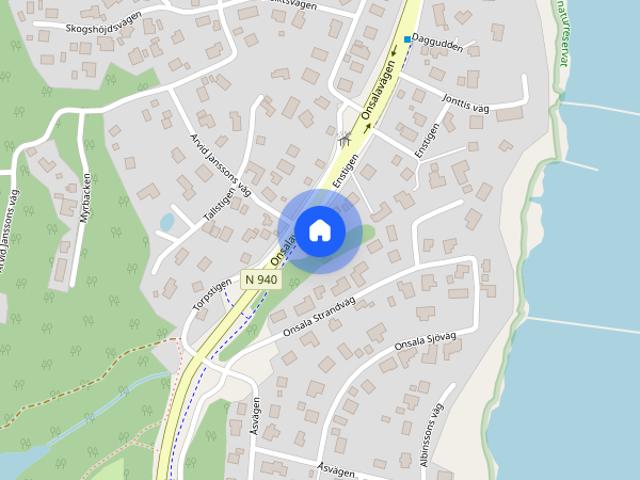 Hus hyra i Forsbäck, Hallands län