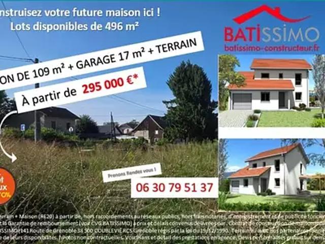 Terrain vente à Grenoble, Entre-deux-guiers