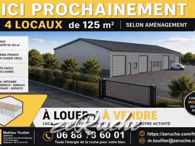 Local Commercial vente à Bayeux, Tilly-sur-seulles