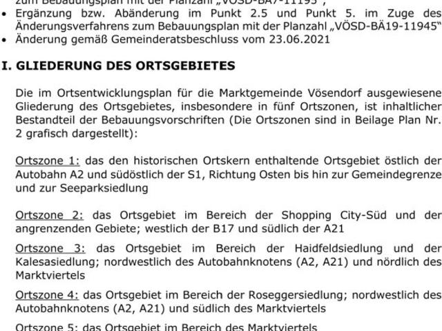 Grundstück kaufen in Vösendorf, Bezirk Mödling