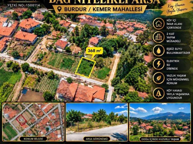 Kemer içerisinde satılık Arsa