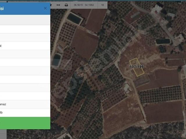 Erdemli, Mersin içerisinde satılık Arsa