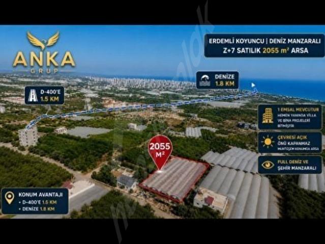 Erdemli, Mersin içerisinde satılık Arsa
