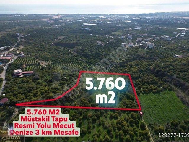 Erdemli, Mersin içerisinde satılık Arsa