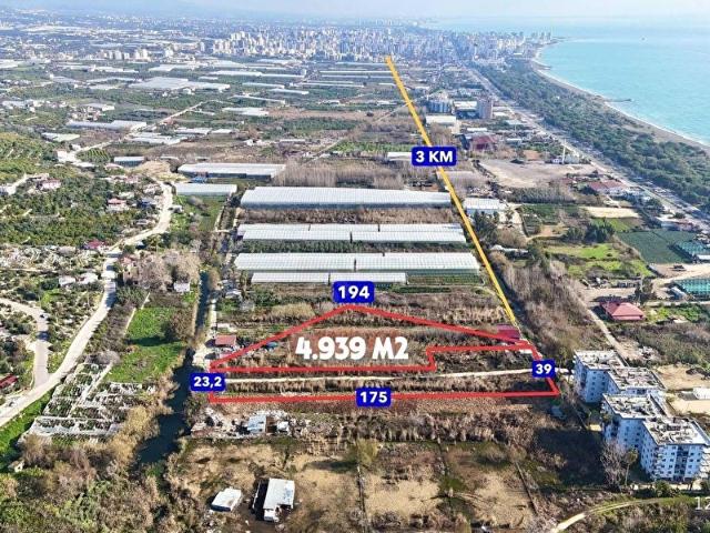 Erdemli, Mersin içerisinde satılık Arsa