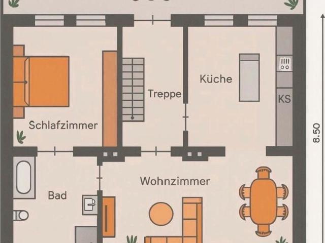 Apartment mieten in Sulzbach, Saarland