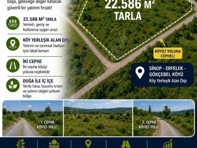 Erfelek, Sinop içerisinde satılık Arsa