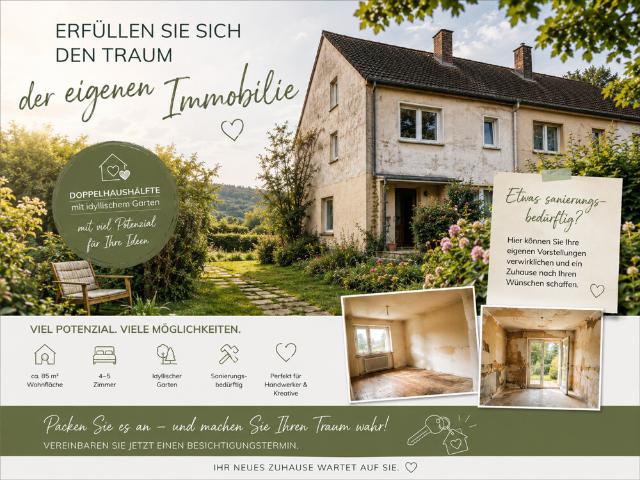 Doppelhaushälfte kaufen in Neukieritzsch, Sachsen
