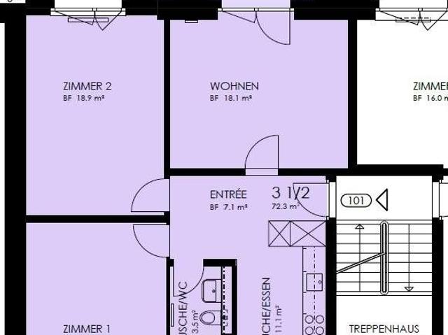 Apartment mieten in Einigen, Zürich