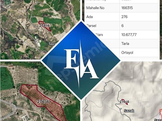Sazak, Sarayköy içerisinde satılık Arsa